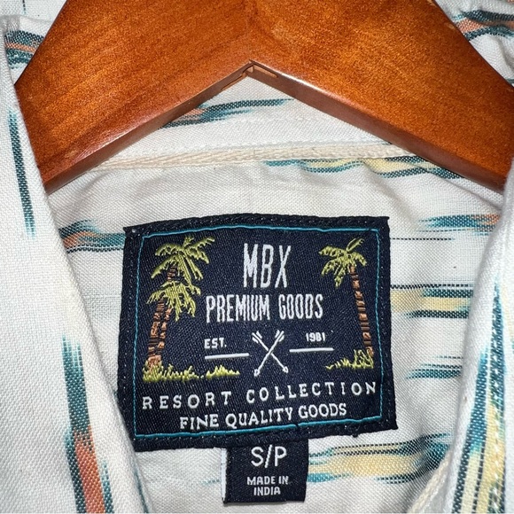 MBX PREMIUM GOODS RESORT COLLECTION MEN’S SHIRTS - Picture 6 of 10